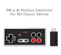 Manette de jeu 8BitDo N30 sans fil 2.4G Pour NES Classic Edition -noir Noir G