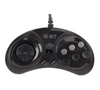 Manette de Jeu à 8 Boutons et Fonction Turbo/Slow Compatible avec la Console SEGA Megadrive