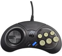 Manette De Jeu À 8 Boutons Et Fonction Turbo/Slow, Compatible Avec La Console Sega Megadrive