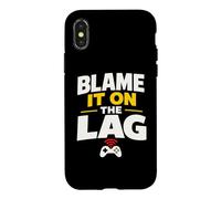 Manette de Jeu Amusante Blame It on The Lag Coque pour iPhone X/XS