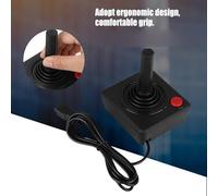 Manette de jeu analogique rétro classique 3D, avec un bouton de commande et une manette à quatre directions, commande de jeu for 2600, compatible avec la console for 7800,