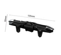 Manette De Jeu Avec Boutons Pour Smartphone, Joystick, Déclencheur De Jeu Électronique, Tir, Objectif, Pour Mobile Pubg