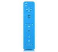 Manette de jeu avec manette de jeu analogique pour console Nintendo WiiU / Wii (bleue)