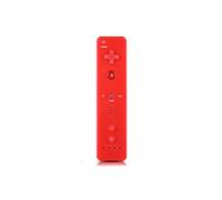Manette de jeu avec manette de jeu analogique pour console Nintendo WiiU / Wii (rouge)