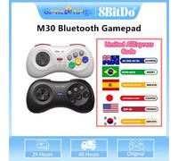 Manette de jeu Bluetooth 8BitDo M30, compatible avec Nintendo Switch/Windows 10/11/Android/Raspberry Pi black