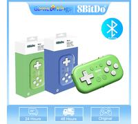 Manette de jeu Bluetooth 8BitDo Micro, mini manette de poche pour Nintendo Switch/Switch 2/Android/Raspberry Pi/iOS/PC, mode clavier. green