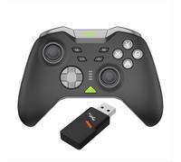 Manette de jeu Bluetooth P5 1000 Hz à bascule et déclencheur à effet Hall, tri-mode, noire