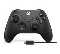 Microsoft Xbox Wireless Controller + USB-C Cable Noir Manette de jeu Analogique/Numérique PC, Xbox One, Xbox One S, Xbox One X, Xbox Series S, Xbox Series X