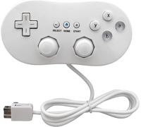 Manette De Jeu Classique Filaire Pour Nintendo Wii Remote Console Jeu Vidéo Couleur Blanc