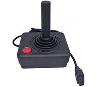 Manette de jeu compatible avec la manette Atari 2600, dotée d'un joystick à 4 directions et d'une fonction mono-manette.