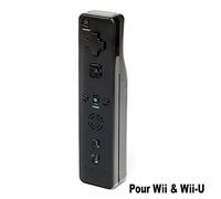 Manette de jeu compatible Wiimote - noir