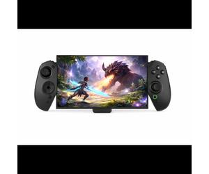 Manette de jeu Deltaco Gaming GAM-196 filaire USB Type-C pour Nintendo Switch 2 avec Turbo et Macro noire ABS