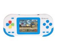 Manette de jeu - DENVER - 200 jeux - Écran LCD 2,8" - Résolution 320x240 - Alimentée par piles AAA Blanc