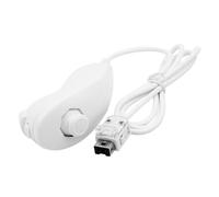 Manette De Jeu En Forme De Baguette Noire Ou Blanche Pour Nintendo Wii/Wii U, Télécommande Gauche, Accessoires De Console De Jeu De Remplacement