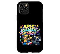 Manette de Jeu Epic Gamer Kid Cartoon Coque pour iPhone 11 Pro