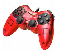 Manette de jeu - Esperanza - Fighter - Filaire - Rouge - Vibration