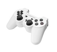 Esperanza EGG107W accessoire de jeux vidéo Noir, Blanc USB 2.0 Manette de jeu Analogique/Numérique PC, Playstation 3