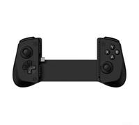 Manette de jeu extensible en ABS pour Android et iOS, design compact 21 x 9,3 x 5,4 cm, prise en main confortable pour les jeux portables (noir)