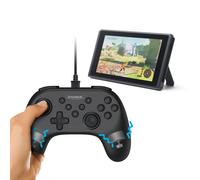 Manette De Jeu Filaire 3d Type C Pour Console Nintendo Switch Pro, Joystick Ergonomique, Contrôleur, Nouveauté