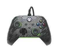 Manette De Jeu Filaire Pdp Pour Xbox Et Pc Néon Carbone Anthracite/Vert