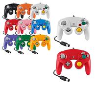 Manette de jeu filaire pour Game Cube Blanc et Switch (rouge/blanc)