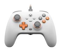 Manette de jeu filaire pour Xbox, déclencheurs réverbérés linéaires, joysticks à éclairage RGB , blanc