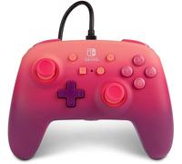 Manette De Jeu Filaire Powera Fantasy Fuchsia Pour Nintendo Switch (Rose)