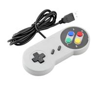 Manette De Jeu Filaire Super Usb, 1 Pièce, Rétro Classique, Pour Pc, Snes, Mac, Usb