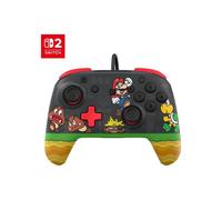 Manette de jeu filaire TURTLE BEACH Rematch pour Nintendo Switch 2, Switch OLED Hall-Effect, capteur de mouvement, Jack 3,5 mm, multicolore
