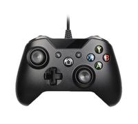 Manette De Jeu Filaire Usb Avec Double Vibration, Contrôleur De Jeu Avec Joysticks, Compatible Avec Xbox One Et Microsoft Windows 7/8/10