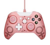 Manette de jeu filaire USB avec double Vibration, contrôleur de jeu avec joysticks, compatible avec Xbox one et Microsoft windows 7/8/10