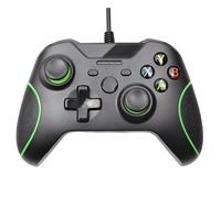 Manette de jeu filaire USB pour Microsoft Xbox One Slim, contrôleur, JoyStick, contrôleur pour PC sous Windows