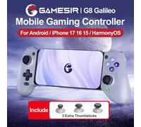 Manette de jeu mobile GameSir G8, contrôleur de jeu à effet Hall pour iPhone 15, téléphone Android, Xbox Game Pass, STADIA xCloud Cloud Gaming