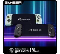 Manette de jeu mobile GameSir X5 Lite pour iPhone 17 16 15 Series, iPad Mini, tablette Android Y700 - Contrôleur de jeu pour téléphone Black