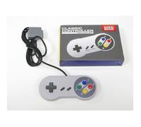 Manette de jeu - GÉNÉRIQUE - Super Nintendo SNES - Compatible SNES - Pour consoles rétro - Modèle Super Nintendo
