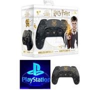 Manette de jeu - Harry Potter - PS4 Bluetooth - Noire - Lumineuse - 3.5 JACK