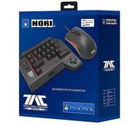 Hori T.A.C Four Type K2 - Mini Clavier Mécanique et Souris TAC Pour PS4, PS3 et PC - Licence Officielle Sony