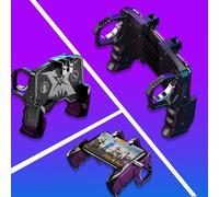 Manette De Jeu K21 Avec Boutons De Déclenchement, Contrôleur De Jeu Mobile, Joystick, Compatible Avec Téléphone Portable Pubg, Iphone, Huawei, Xiaomi