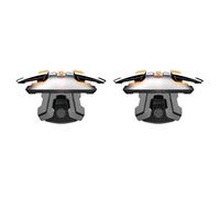 Manette de jeu mobile 6 déclencheurs pour téléphone portable pour jeux PUBG/Call of Duty, compatible avec Android et iPhone