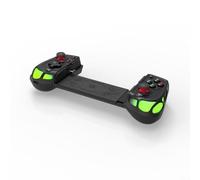 Manette de jeu mobile avec joystick double hall pour Android et iOS, design ergonomique en ABS, contrôle précis pour Battle Royale, compact, 21 x 9 x 9 cm, noir