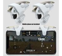 Manette De Jeu Mobile Bluetooth Vibration, 1 Paire, Joystick, Bouton De Visée Et Déclencheur Pour Jeu Pubg X2c3