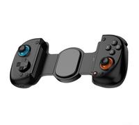 Manette de jeu mobile Cloud avec mode Turbo et capteur gyroscopique 6 axes, manette de jeu sans fil et filaire compatible avec Android, iOS, Switch et PC, batterie 400 mAh (noir)