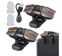 Manette de jeu mobile en 2 parties | Accessoires électroniques pour fête, anniversaire, bureau, appartement, jeu de loisirs, divertissement, événements de vacances et cadeaux de Thanksgiving