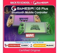 Manette de jeu mobile GameSir G8 Plus Hulk Edition Thanos Edition pour iOS, Android, tablette, Nintendo Switch 2/1, Steam, PC Hulk Edition