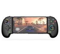 Manette de jeu mobile pour iPhone et Android, manette de téléphone pour Xbox/Steam/GeForce Now/MFi Apple Arcade/Roblox/Minecraft, manette de jeu sans fil avec joystick à effet Hall/plaques frontales