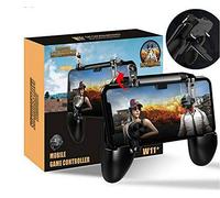 Manette de jeu mobile pour W11 PUBG L1R1 Mobile Game Trigger Joystick Manette de jeu sans fil pour téléphone iOS Android de 4,7 à 6,5 pouces