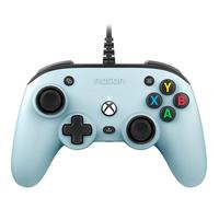 Manette de jeu - Nacon - Pro Compact - Bleu pastel - Compatible Xbox et PC - Câble 3 m