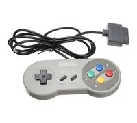 Manette de jeu - NEUFU - SNES / SFC - USB - Couleur Gris - Longueur 130 cm