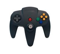 Manette de jeu - Nintendo - N64 - Filaire - Noir - Compatible PC