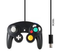 Manette de jeu - Nintendo - Replacement GameCube Controller - Filaire - Noir - Compatible Wii